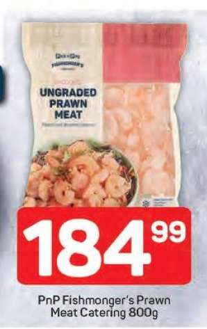 PnP Fishmonger’s Prawn Meat Catering 800g