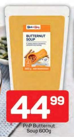 PnP Butternut Soup 600g