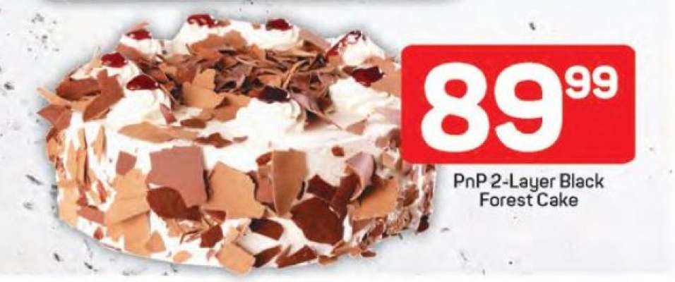 PnP 2-Layer Black Forest Cake