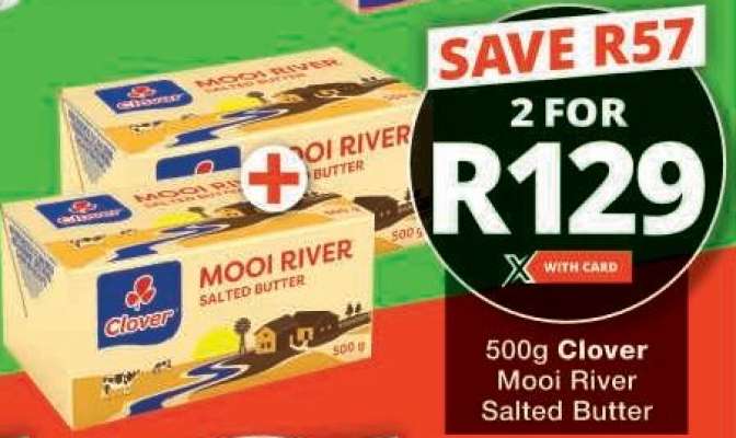 Clover Mooi River Salted Butter