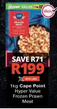 Cape Point Hyper Value Frozen Prawn Meat