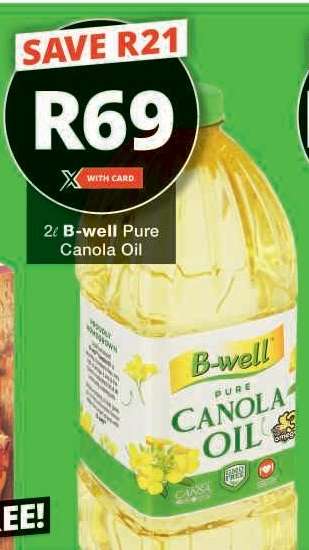 B-Well Pure Canola Oil