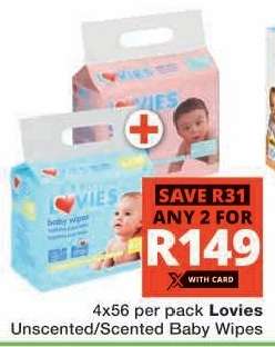 LOVIES BABY WIPES
