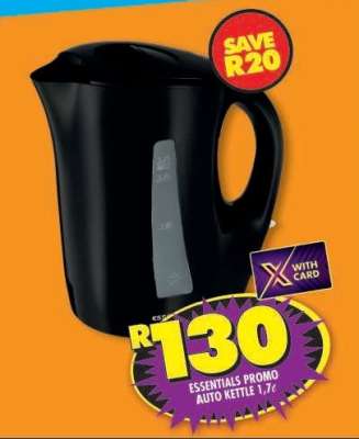 ESSENTIALS PROMO AUTO KETTLE 1,7ℓ