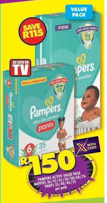 Pampers Active Value Pack