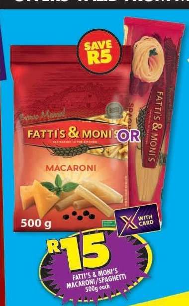 Fatti's & Moni's Macaroni/Spaghetti