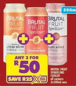 Brutal Fruit Sparkling Cooler