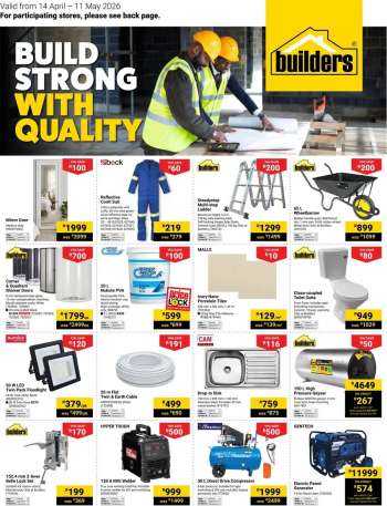 Builders catalogue  - 14/04/2026 - 11/05/2026.