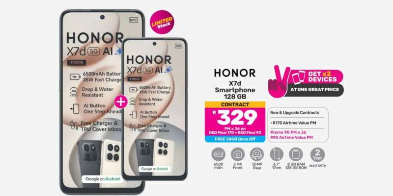 HONOR X7d Smartphone 128 GB