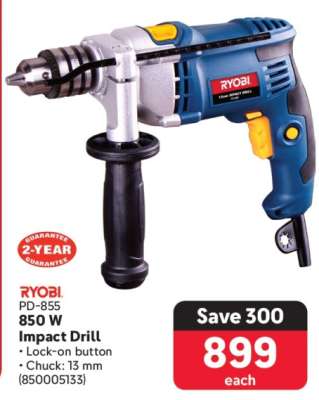 RYOBI PD-855 850 W Impact Drill