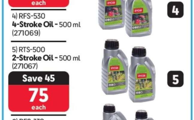 RFS-530 4-Stroke Oil