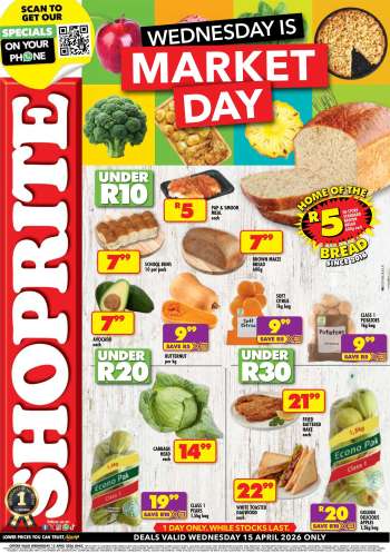 Shoprite catalogue  - 15/04/2026 - 15/04/2026.