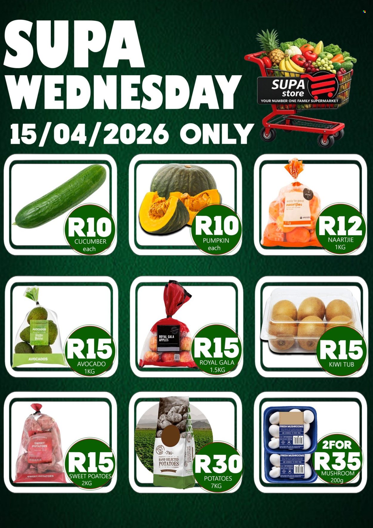 Supa Store specials - 15/04/2026 - 15/04/2026. Page 1