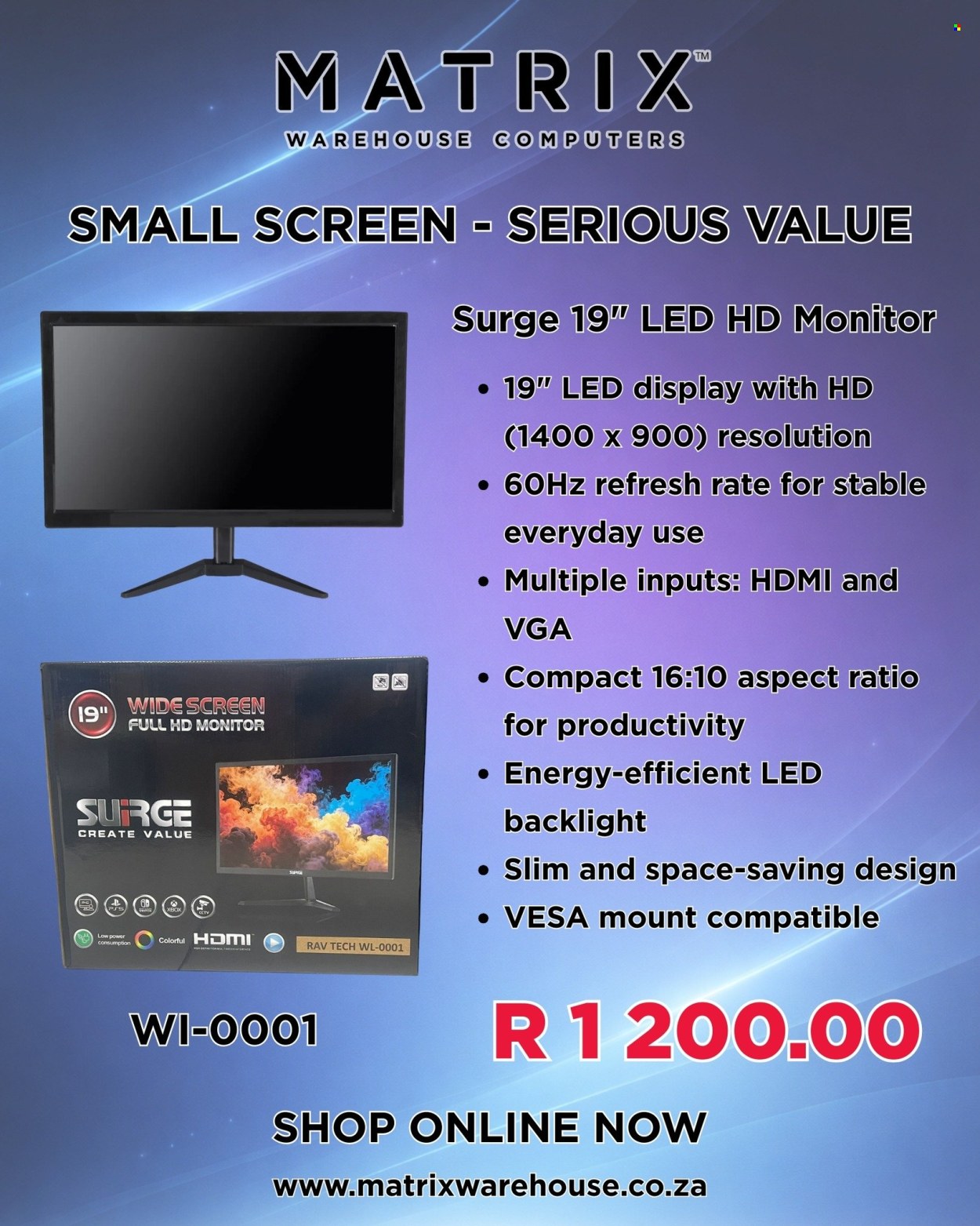 Matrix Warehouse specials. Page 2