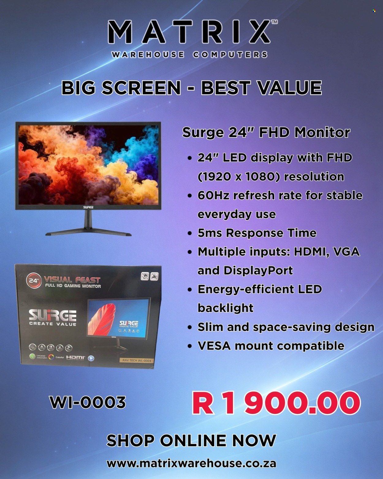 Matrix Warehouse specials. Page 3