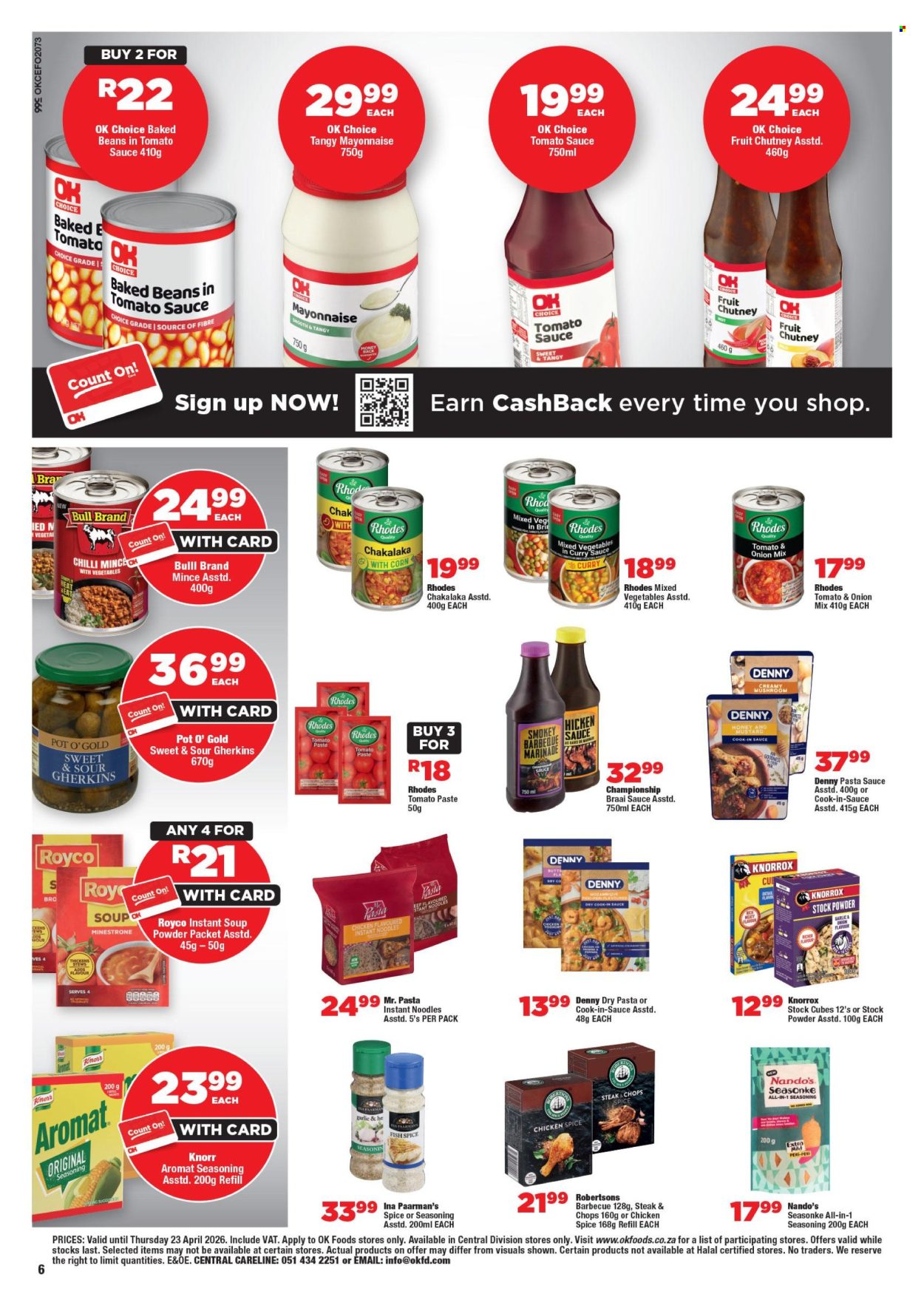 OK Foods specials - 15/04/2026 - 23/04/2026. Page 6