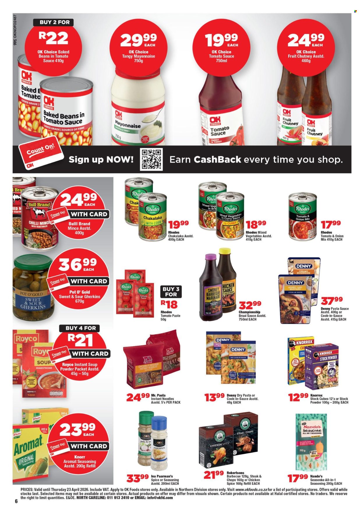 OK Foods specials - 15/04/2026 - 23/04/2026. Page 6
