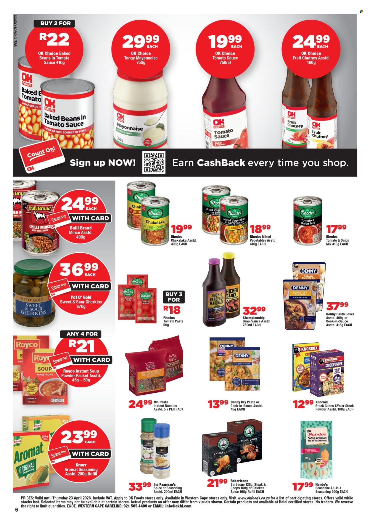 OK Foods specials - 15/04/2026 - 23/04/2026. Page 6