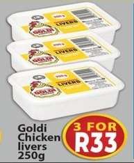 Goldi Chicken livers 250g