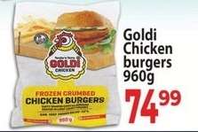GOLDI Chicken burgers 960g
