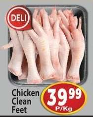 Chicken Clean Feet