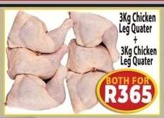 3Kg Chicken Leg Quarter + 3Kg Chicken Leg Quarter