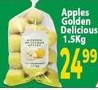 Apples Golden Delicious