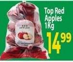 TOP RED APPLES