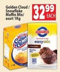 Golden Cloud/Snowflake Muffin Mix