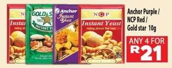 Anchor Purple / NCP Red / Gold star 10g