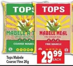 Tops Mabele Coarse/Fine 2Kg