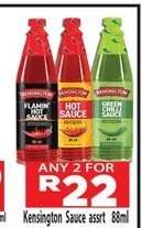 Kensington Sauce asst