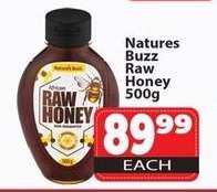 Natures Buzz Raw Honey 500g