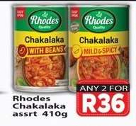 Rhodes Chakalaka
