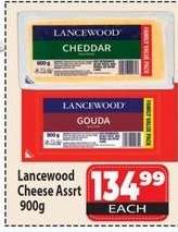 Lancewood Cheese Assrt 900g