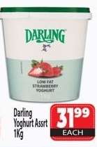 Darling Yoghurt assrt 1Kg