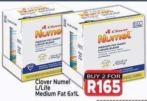 Clover Numel L/Life Medium Fat 6x1L