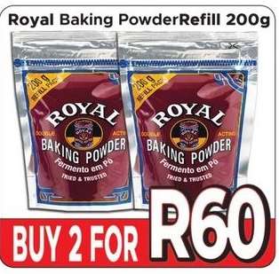 ROYAL BAKING POWDER REFILL 200g