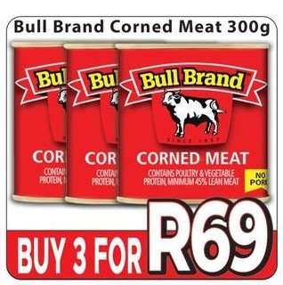 Bull Brand Corned Meat-300g