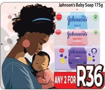 Johnson's Baby Soap 175g
