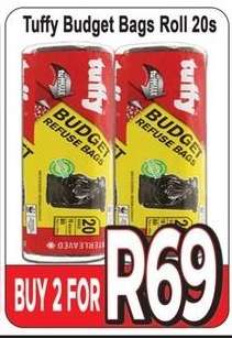 Tuffy Budget Bags Roll 20s