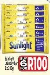 Sunlight Laundry bar 2 x 200g