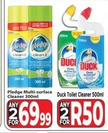 PLEDGE Multi Surface Cleaner 300ml