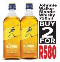 Johnnie Walker Blonde Whisky 750ml
