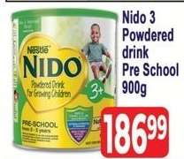 Nido 3 Powdered drink Pre School 900g