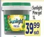 SUNLIGHT PINE GEL 1ℓ