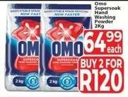 Omo Supersoak Hand Washing Powder 2Kg