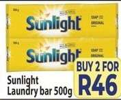 Sunlight Laundry Bar 500g