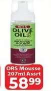 ORS Mousse 207ml Assrt