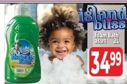 Island Bliss foam bath